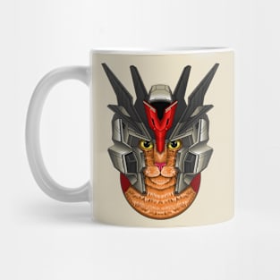 Feline Mecha: Gundam Helmet Edition 3 Mug